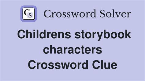 Storybook Bear - Crossword Clue Answers - Crossword Solver