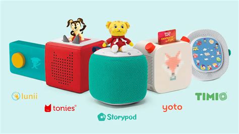Storypod vs tonies. Tonies, on the other hand, are audio figures that are placed on top of the Toniebox to play pre-recorded content. Secondly, Yoto has a larger selection of content, with over 100 cards available for children aged 8-12, while Tonies only have five options in the 6+ age category. This means that Yoto has more educational and entertaining ... 