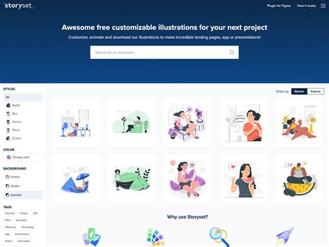 Storyset Customize, animate and download illustration for free