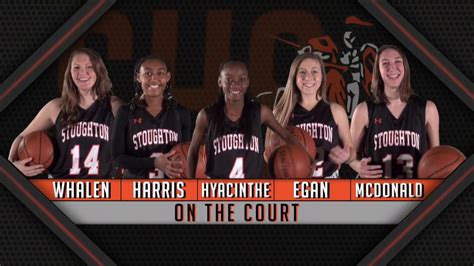 Stoughton vs. Sharon Massachusetts High School Girls Basketball