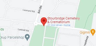 Stourbridge crematorium funeral notices.  Our database is regularly Welcome to ou...