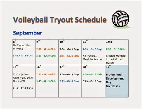 Stout volleyball schedule. Volleyball is a popular sport that can definitely test your agility and strength. It’s also a full-body workout that calls on your legs, arms, shoulders and core muscles to complete many of its key movements. 