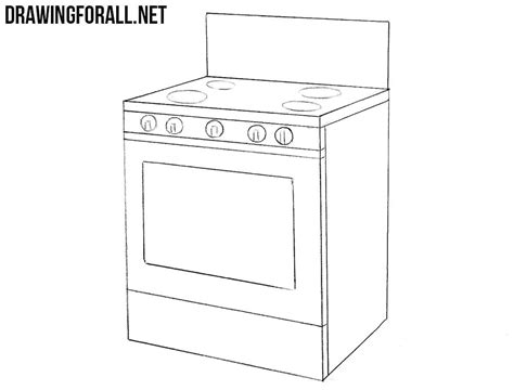 Stove Simple Drawing