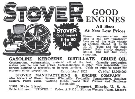 Stover Manufacturing Co. - Products Manufactured