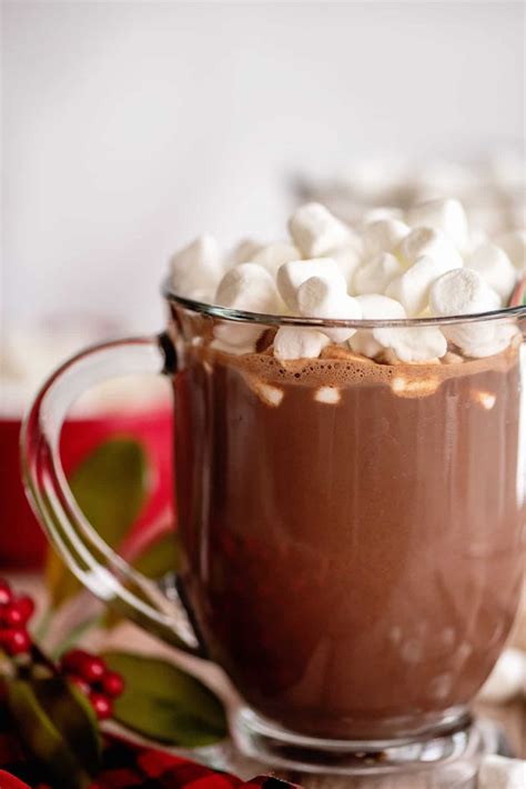 Stovetop hot chocolate. First, pour the desired amount of milk into a saucepan. For a single serving, 1 to 1 1/2 cups of milk should suffice. Place the saucepan on the stove over medium heat. Stir the milk continuously with a wooden spoon or whisk to prevent it from burning or developing a skin on the top. This will also help the milk heat evenly and prevent it from ... 