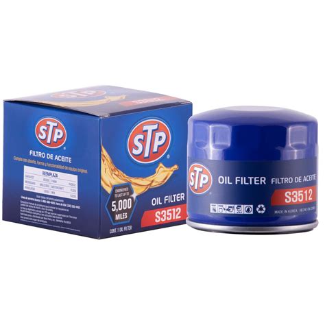 Stp s3512 cross reference. Home Delivery - Free over $35. Standard Delivery Available. ADD TO CART. $7.99. STP High Mileage Oil Treatment + Stop Leak (15 fluid ounces) Part # 78595. (44 reviews) 30 day replacement if defective. 