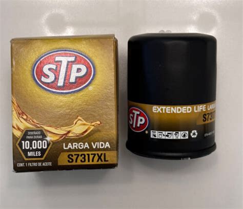 STP Extended Life Oil Filter S7317XL. Sponsored. STP Extended Life Oil Filter S7317XL $ 9. 99. Part # S7317XL. SKU # 411647. Check if this fits your 2011 Mitsubishi Endeavor. Free In-Store or Curbside Pick Up. SELECT STORE. Home Delivery. Standard Delivery. Estimated Delivery Mar. 16. Add TO CART. PRICE: 9.99Reusable: No.. 