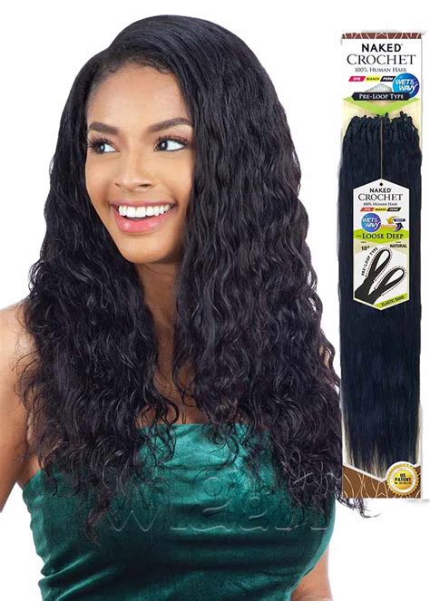 Straight Crochet Human Hair