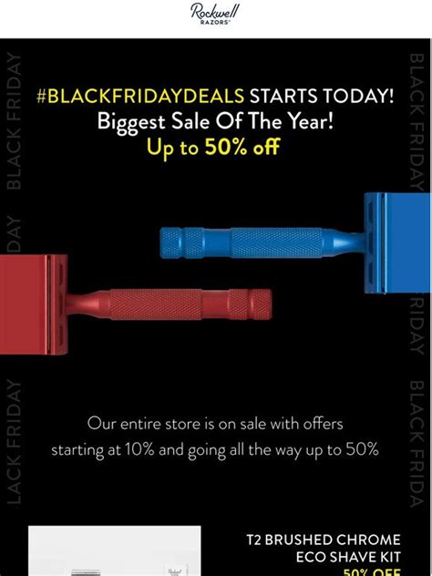 Straight Razor Black Friday Sale - December 2024