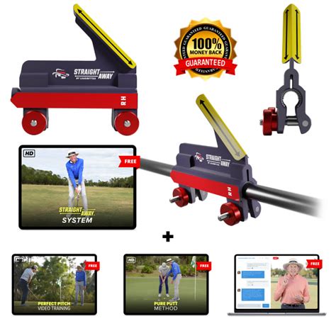Straight away golf tool. PERFECT WARM-UP GOLF TOOL - This swing correcting tool is designed to add distance and accuracy by improving your swing plane, swing tempo, club face alignment, and follow through. ... During the Takeaway with shoulder turn and arm straight, your club must becomes parallel to the ground (your clubface is square if the Swing … 