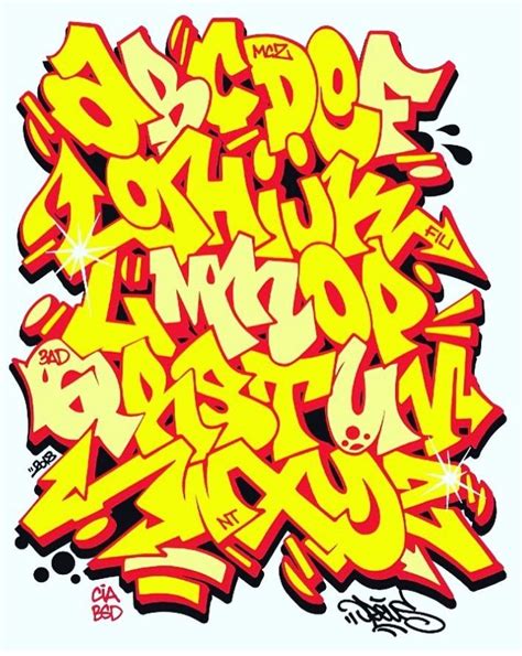 We have compiled the handstyles from 61 different graffiti writers rocking complete alphabets, to inspire you and to give you examples of some really different …. 
