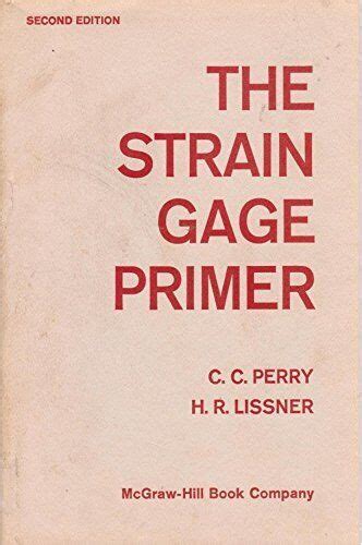 Full Download Strain Gauge Primer By Cc Perry