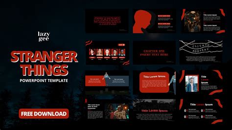 Stranger Things Powerpoint Template