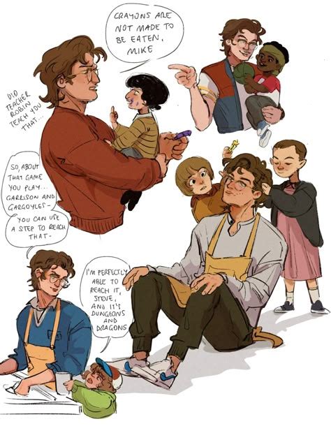 Stranger things fanfiction steve shot.  Bottom When Steve Harrington steps...