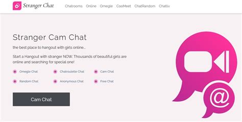 Chatrandom is an ambitious social platform with the goal of reaching popularity similar to YouTube or Facebook. . Strangercams