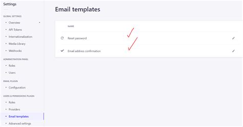 Strapi Email Templates