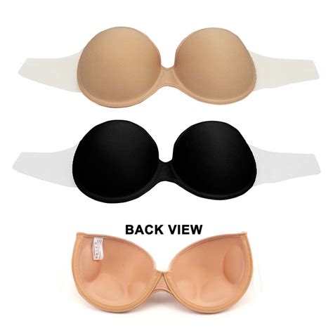 Strapless Bras In Womens Bras - Walmart.ComLingerie Solutions Women'S  Silicone Skin Adhesive Backless Strapless Bra Cleadiyfun
