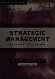 Strategic management awareness and change lecturers resource manual. - Hp laserjet p2035 p2055 service manual.
