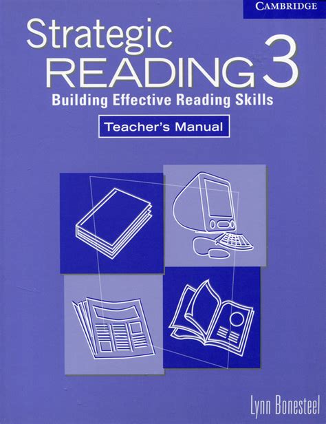 Strategic reading 3 teachers manual building effective reading skills paperback. - Informationstechnische verkabelung von gebäudekomplexen. ein netz für alle anwendungen..
