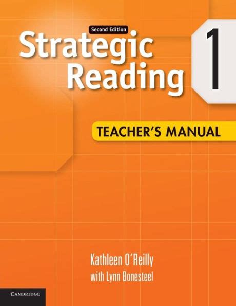 Strategic reading level 1 teachers manual. - 2010 flstc heritage softail classic service manual.