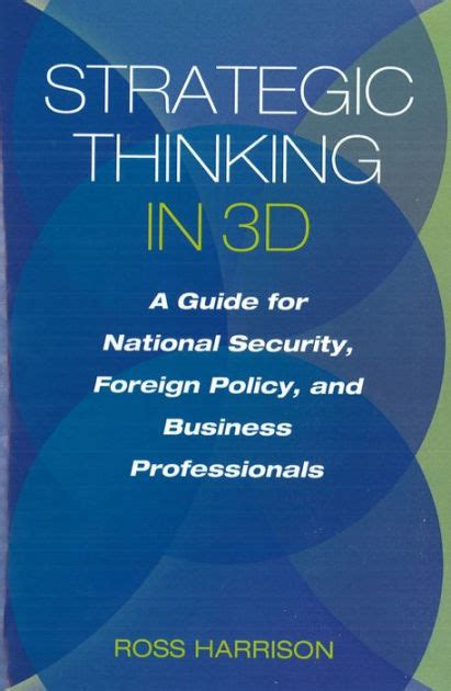 Strategic thinking in 3d a guide for national security foreign policy and business professionals. - College algebra and trigonometry 7th solutions manual.