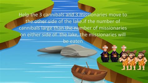 Strategy to solve the Missionaries and Cannibals problem