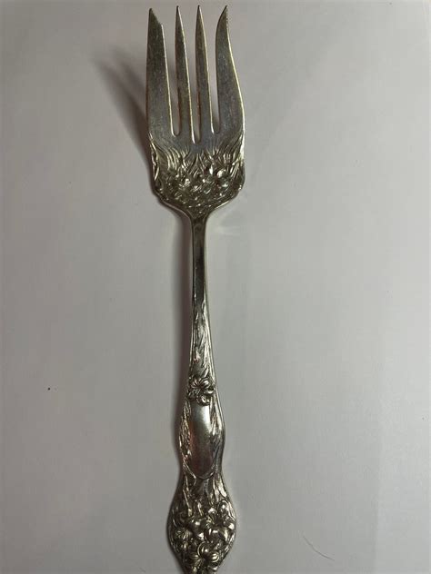 Stratford Silver Co. AXI Virginia Pattern Serving Spoon and Fork …