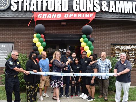Stratford shooting range. STRATFORD, CT — The first Black-owned shooting range in Connecticut recently celebrated its grand opening in Stratford. Mayor Laura Hoydick joined owner … 