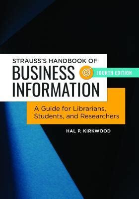 Strauss apos s handbook of business info. - Manual del operador del generador doosan.