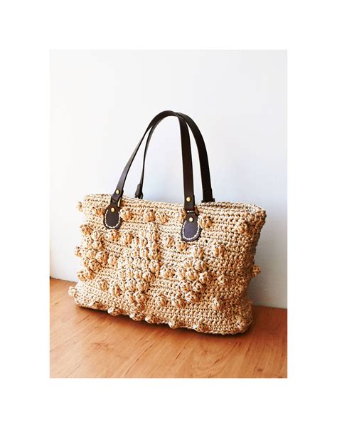 Straw Crochet Bag