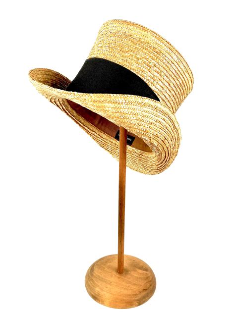 Straw Top Hats - Etsy