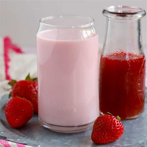 With a wooden spoon, occasionally mash the strawberries to release the juices. . Strawbeariemilk