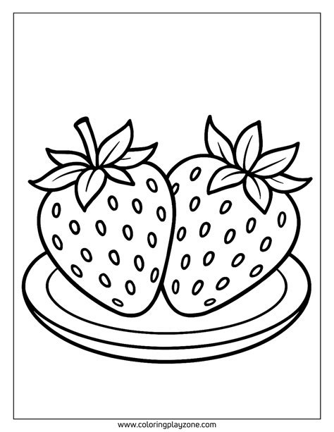 Milkshake Coloring Page