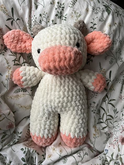 Strawberry Cow Crochet Tiktok