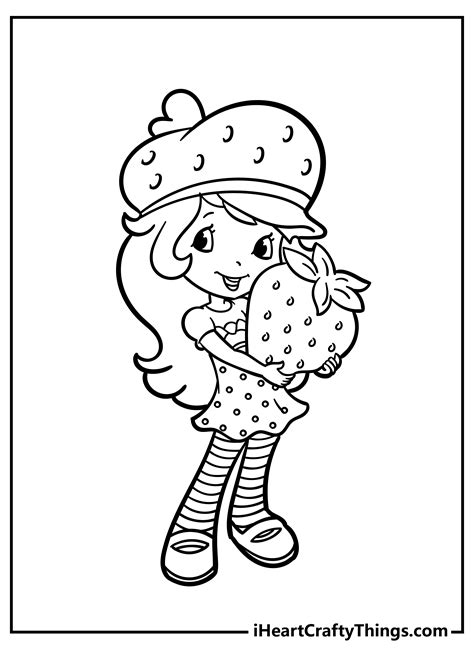 Food Squishmallows Coloring Page