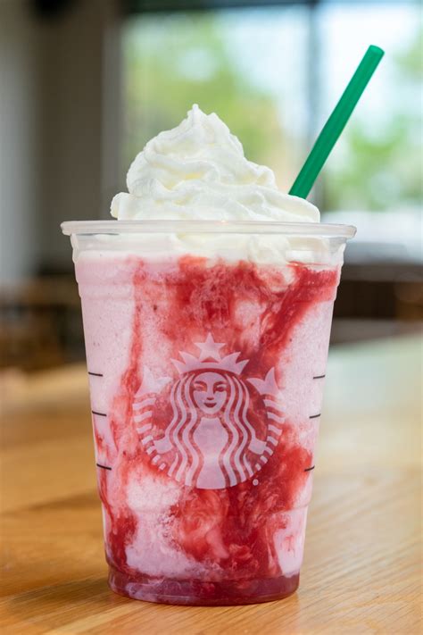 Strawberry starbucks coffee. Bring to a boil over medium-high heat, stirring regularly. Let the mixture boil for 10 minutes. Reduce the heat to medium-low and let the syrup simmer for 5 more minutes. Then remove the pan from the heat and let the syrup cool. Strain out the strawberries and transfer the mixture to an airtight container. 