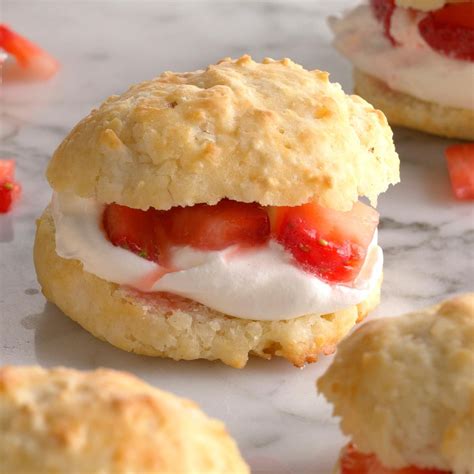 Strawberry-Cream Cheese Biscuits Recipe