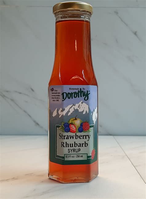 Strawberry-Rhubarb Syrup