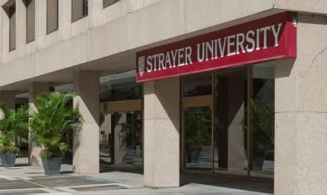 Strayer University - Washington Campus Admission Requirements