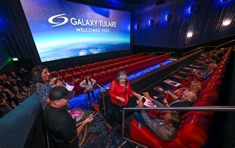 Galaxy Tulare 10; Galaxy Tulare 10. Read Reviews | Rate Theater 1575 Retherford St., Tulare, CA 93274 559-684-7469 | View Map. Theaters Nearby Regal Visalia (7.6 mi) ... Find Theaters & Showtimes Near Me Latest News See All . Minibike gang members arrested for Ian Ziering attack