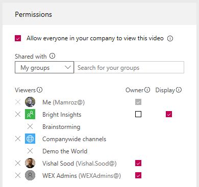 Stream Channel permissions - Microsoft Community Hub