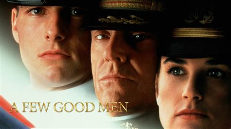Stream a few good men. A Few Good Men. Tom Cruise Jack Nicholson Demi Moore. (1992) Navy lawyers (Tom Cruise, Demi Moore) defend two Marines accused of killing a private at the naval station … 