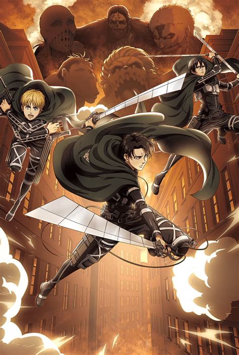 Stream attack on titan. Attack on Titan. With his hometown in ruins, young Eren Jeager becomes determined to fight back against the giant Titans that threaten to destroy the human race. Eren Jeager wishes to see the outside world by joining the Scout Regiment. Despite this, his foster sister Mikasa Ackermann and their mother are against him in joining the Regiment. 