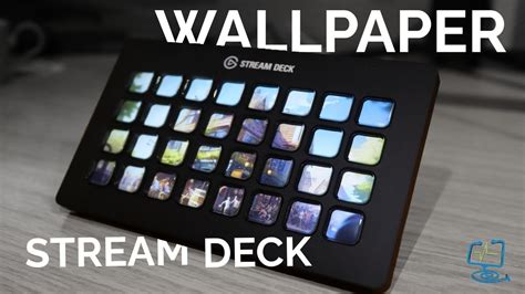 Stream deck change display.  We will also look at creating backgrounds...