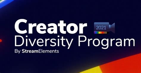 StreamElements launch second Creator Diversity Program 