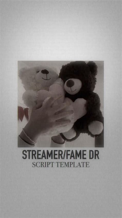 Streamer Dr Script Template