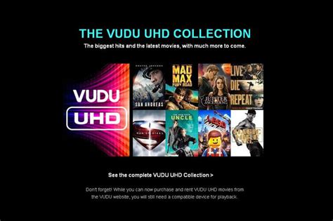 Streaming Vudu in 4K What You Need to Know