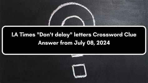 Streaming delay - Crossword Clue, Answer and Explanation