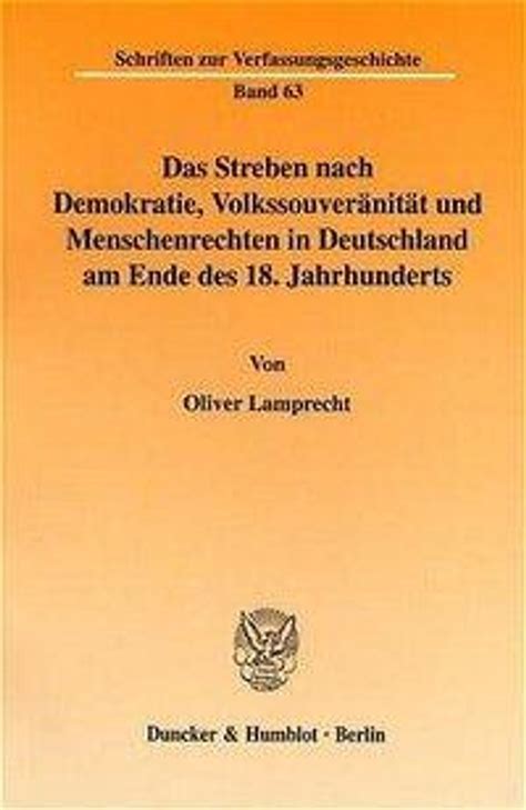 Streben nach demokratie, volkssouveränität und menschenrechten in deutschland am ende des 18. - The motley fool investment guide book free download.
