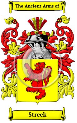 Streek History, Family Crest & Coats of Arms - HouseOfNames